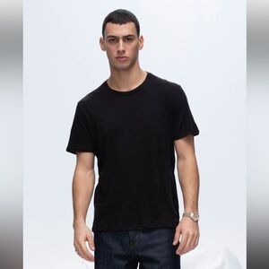 ATM Anthony Thomas‎ Melillo Men's Classic Black Tee 100%Cotton